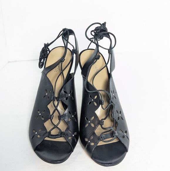 NWT Michael kors Thalia leather heels - Picture 8 of 16